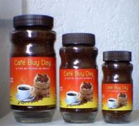 Café soluble puro aglomerado en frasco